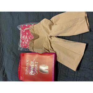 Spanx Power Short S Small Soft Nude NIP ( opened ) 2744